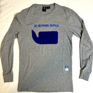 Men’s GStar Raw Long Sleeve T-Shirt